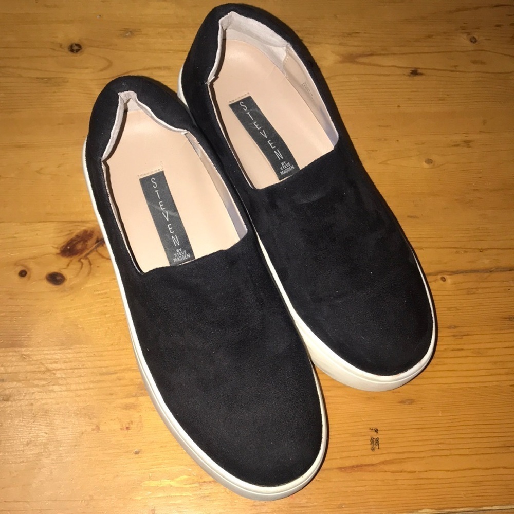 Steven by Steve Madden Faux Suede Slip-On Shoes 7